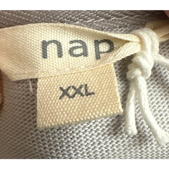 Nap Long-Sleeve Graphic Logo Top Gray Cloud Unisex Size XXL New with tags - Picture 3 of 5